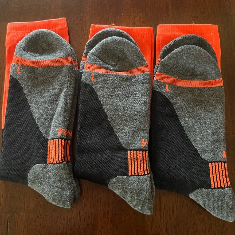 Wander cycling, socks, 2 three packs size medium.